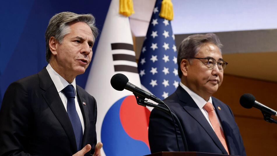 US-Außenminister Blinken in Südkorea