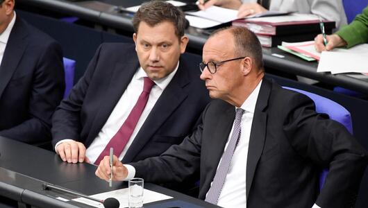 Klingbeil und Merz