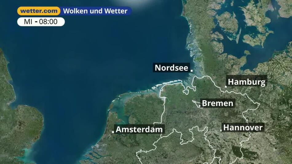 "Nordsee: Dein Wetter für Deine Region!"