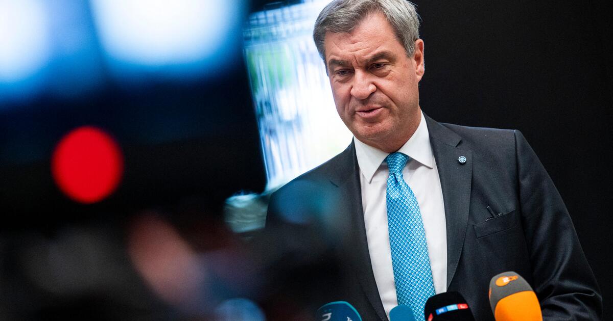 Photo: WEB.DE Markus Söder Criticizes Berlin Coalition Talks And Threatens Funding