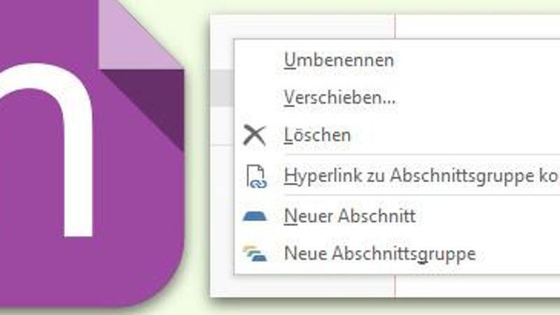 Notiz aus OneNote