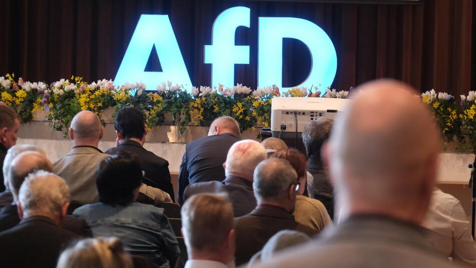 AfD-Landesparteitag in Sachsen