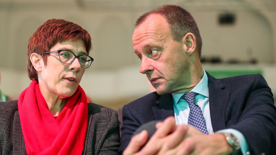 Friedrich Merz, Annegret Kramp-Karrenbauer