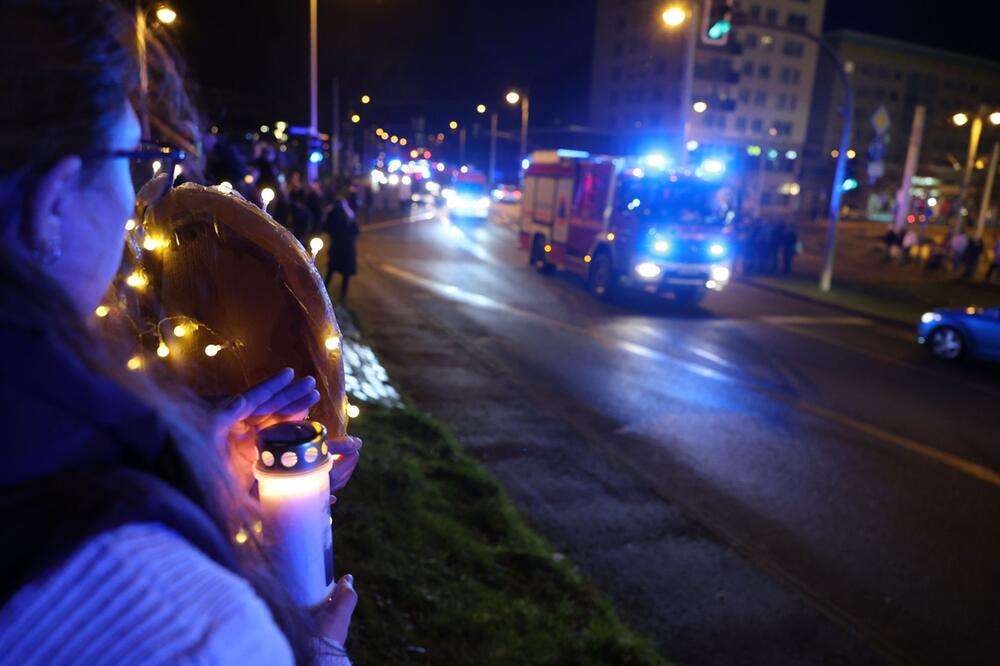 Lichterfahrt der Geraer Feuerwehr