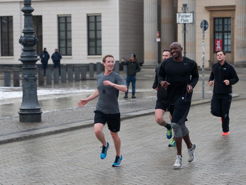 Zuckerberg joggt durch Berlin