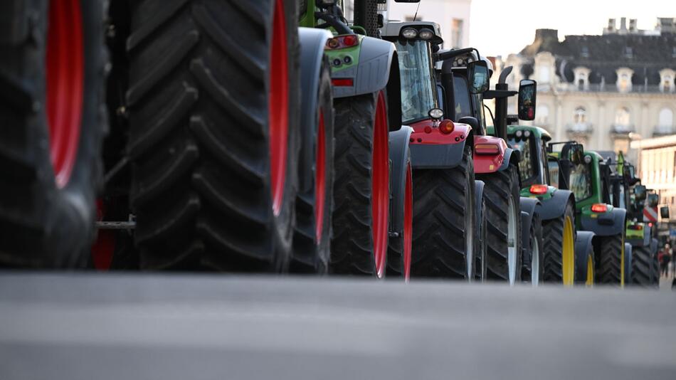 Boeren protesteren