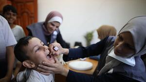 Polio Impfung im Gazastreifen