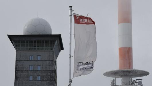 Herbststurm auf dem Brocken
