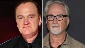 Quentin Tarantino (l.) findet, dass er und David Fincher "die beiden besten Regisseure" sind.