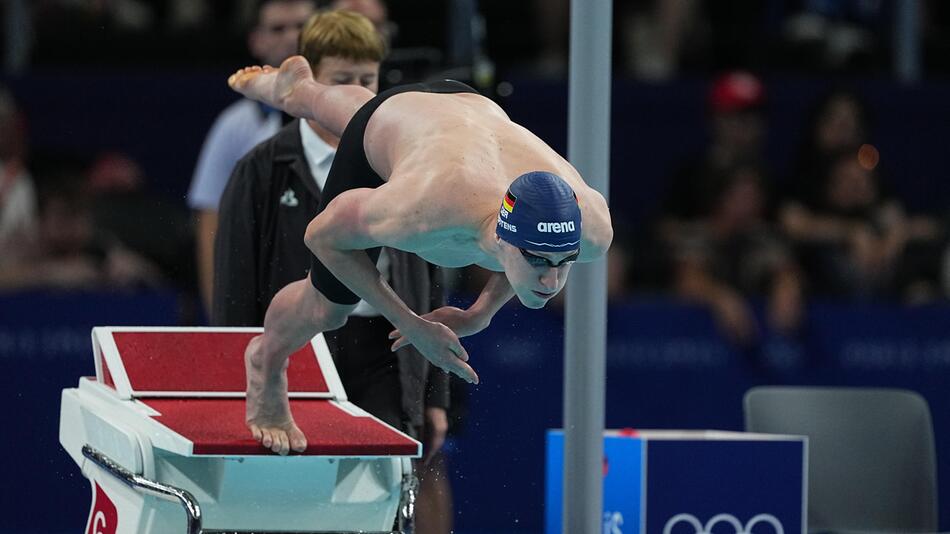 Über 200 Meter konnte Lukas Märtens keine Medaille gewinnen.