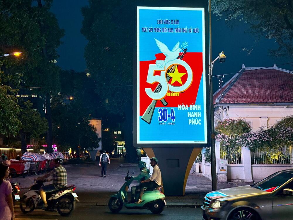 Feiern zum 50. Jahrestag des Endes des Vietnamkrieges