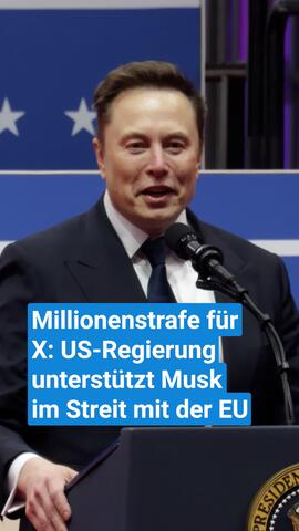 US-Regierung unterstützt Musk im Streit mit der EU