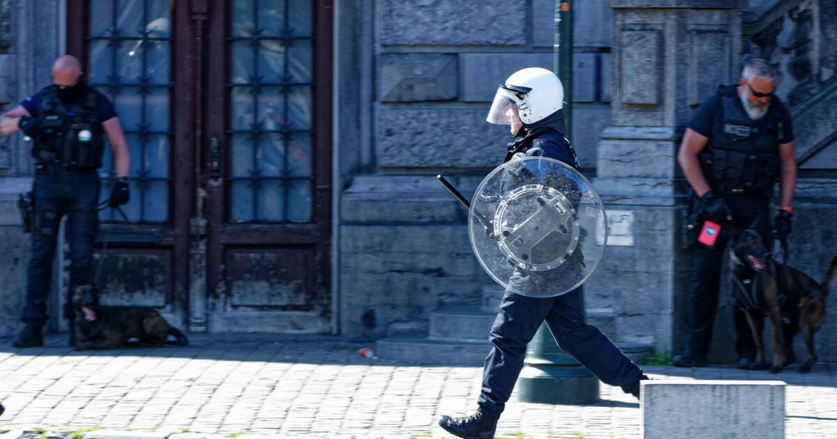 Brüssel Unruhen Brüssel Unruhen