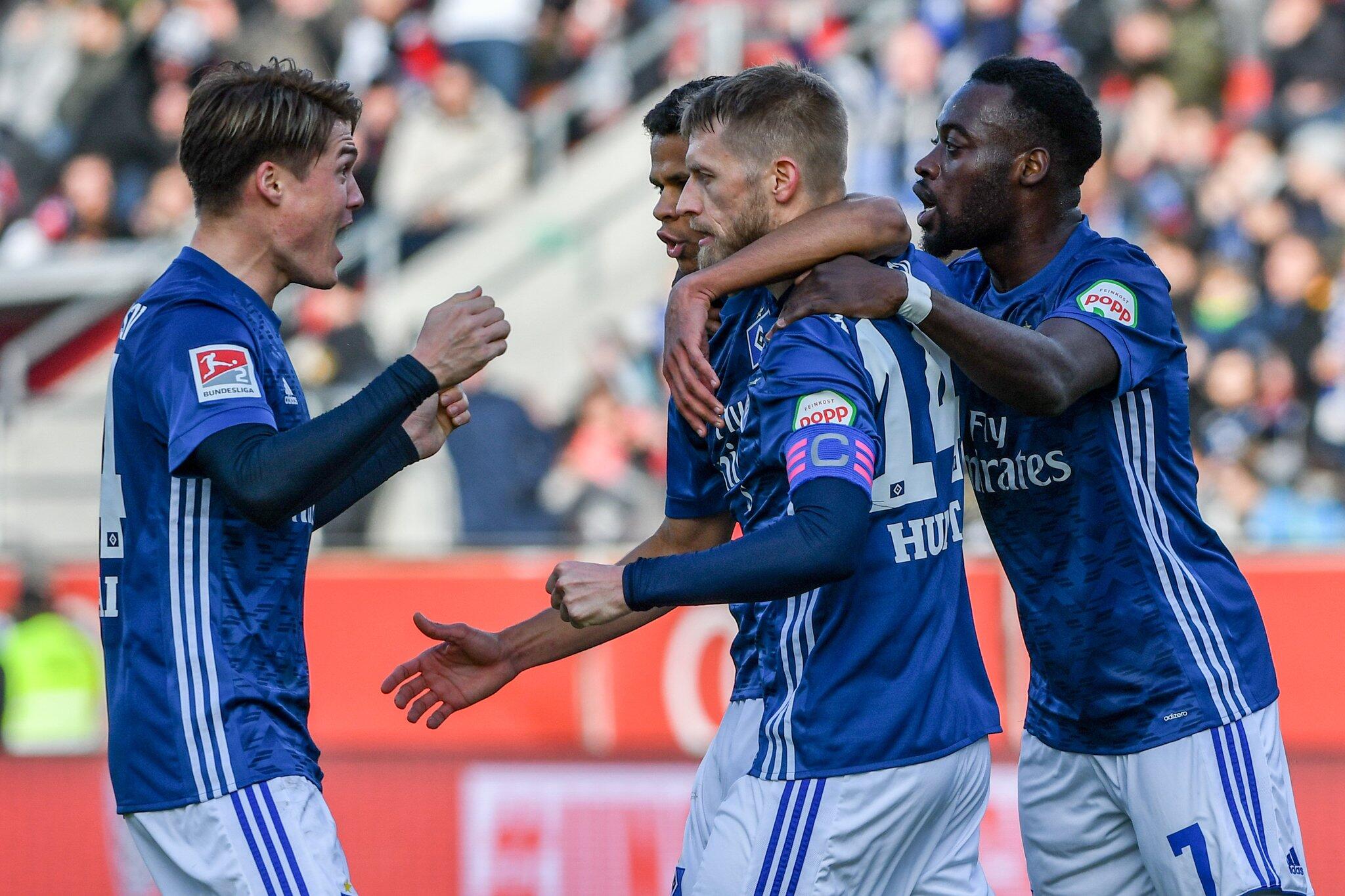 Hamburger SV macht Herbstmeisterschaft perfekt: 2:1-Sieg in Duisburg