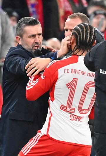 Nenad Bjelica und Leroy Sané.