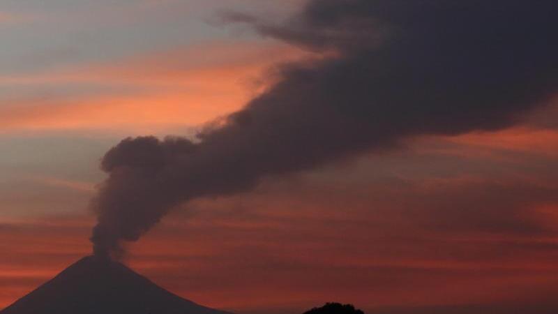 Popocatépetl in Mexiko