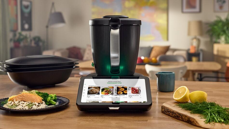 Der Thermomix TM7 sieht ganz anders aus als seine Vorgänger.